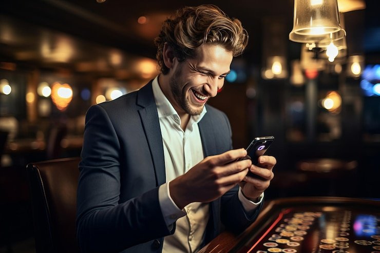 Tampilan antarmuka taruhan olahraga buas33 di perangkat mobile dengan pilihan liga sepak bola
